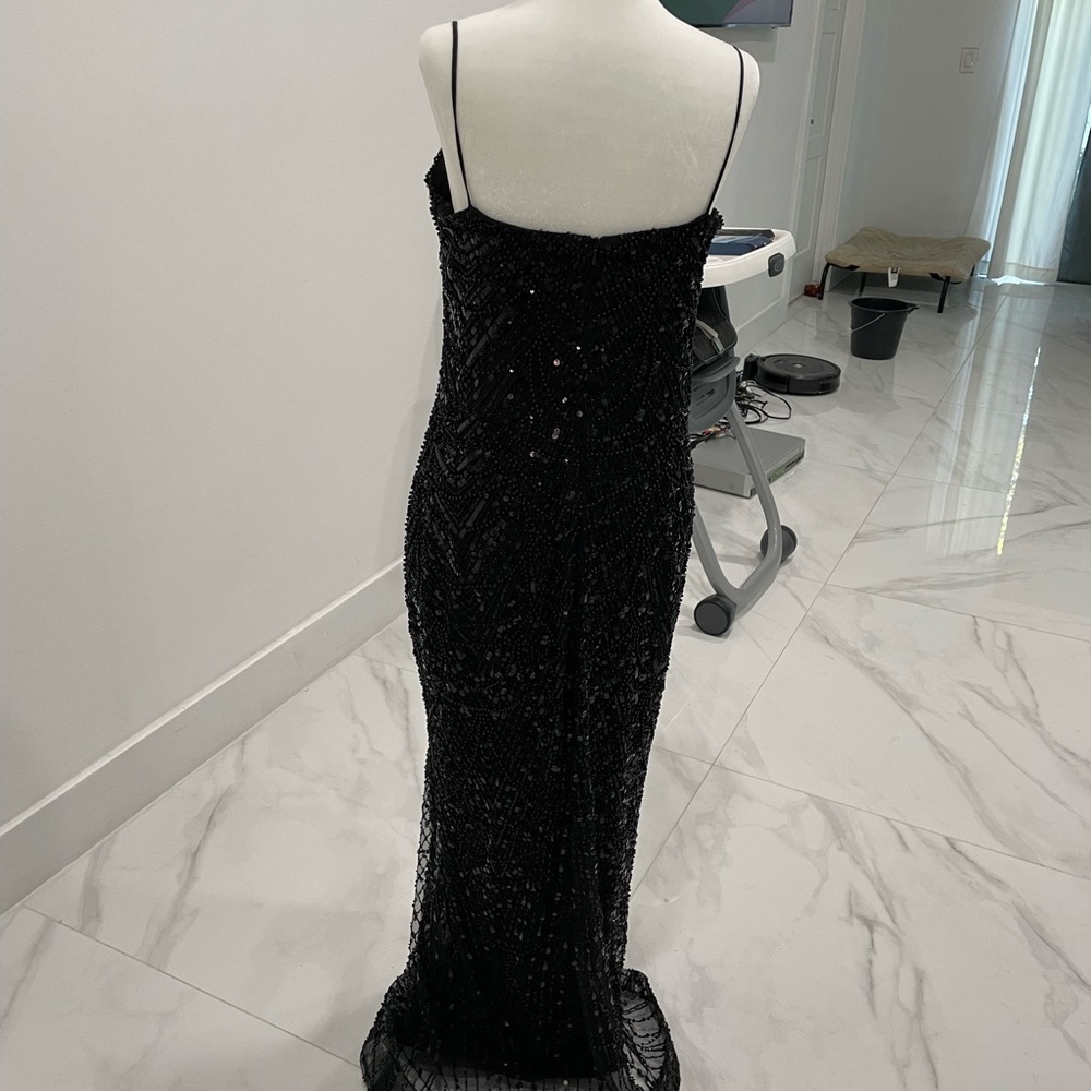 Elegant Black Evening Gown
